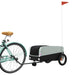 Remorcă pentru biciclete, negru și gri, 30 kg, fier - WALTI WALTI