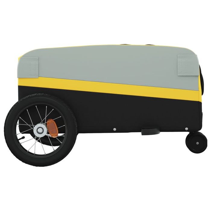 Remorcă pentru biciclete, negru și galben, 30 kg, fier - WALTI WALTI