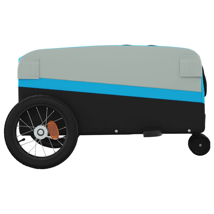 Remorcă pentru biciclete, negru și albastru, 30 kg, fier - WALTI WALTI