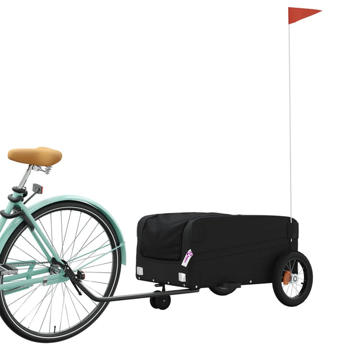 Remorcă pentru biciclete, negru, 30 kg, fier - WALTI WALTI