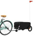 Remorcă pentru biciclete, negru, 30 kg, fier - WALTI WALTI