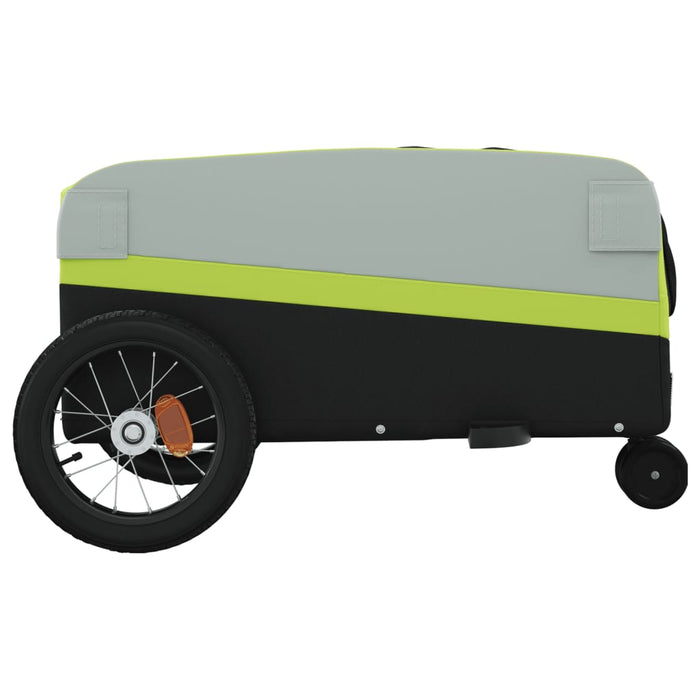 Remorcă pentru biciclete, negru și verde, 30 kg, fier - WALTI WALTI