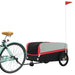 Remorcă pentru biciclete, negru și roșu, 45 kg, fier - WALTI WALTI