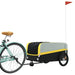 Remorcă pentru biciclete, negru și galben, 45 kg, fier - WALTI WALTI