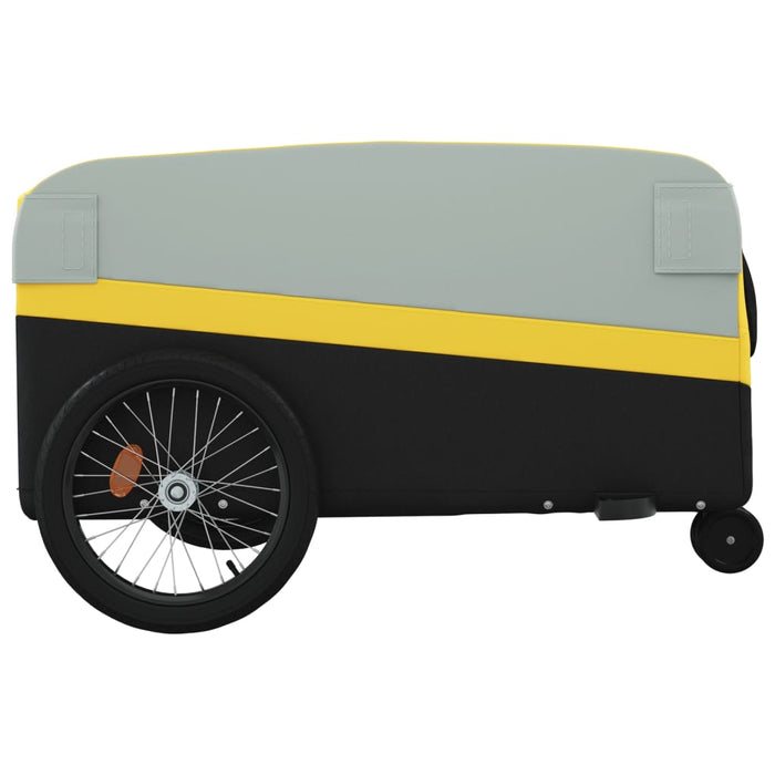 Remorcă pentru biciclete, negru și galben, 45 kg, fier - WALTI WALTI