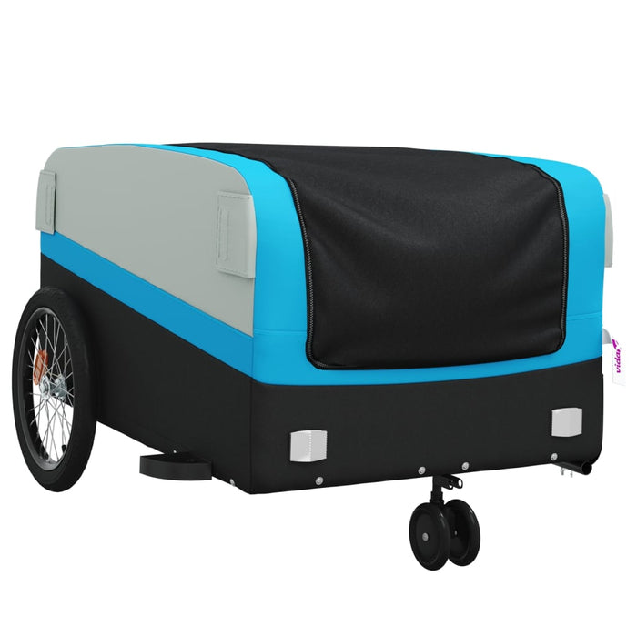 Remorcă pentru biciclete, negru și albastru, 45 kg, fier - WALTI WALTI