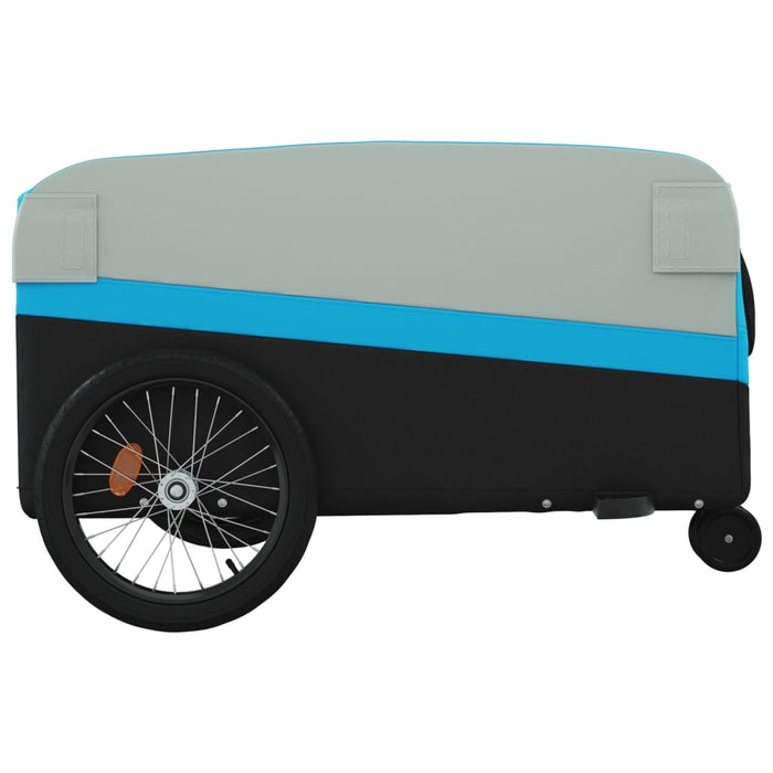 Remorcă pentru biciclete, negru și albastru, 45 kg, fier - WALTI WALTI