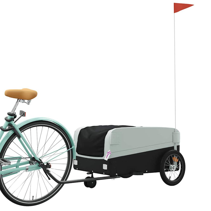 Remorcă pentru biciclete, negru și gri, 45 kg, fier - WALTI WALTI