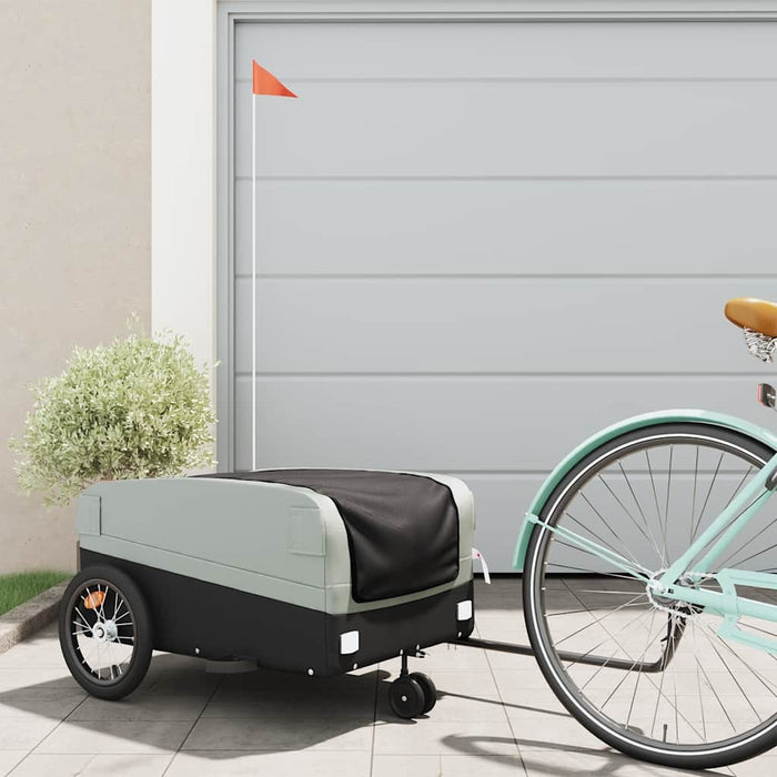 Remorcă pentru biciclete, negru și gri, 45 kg, fier - WALTI WALTI
