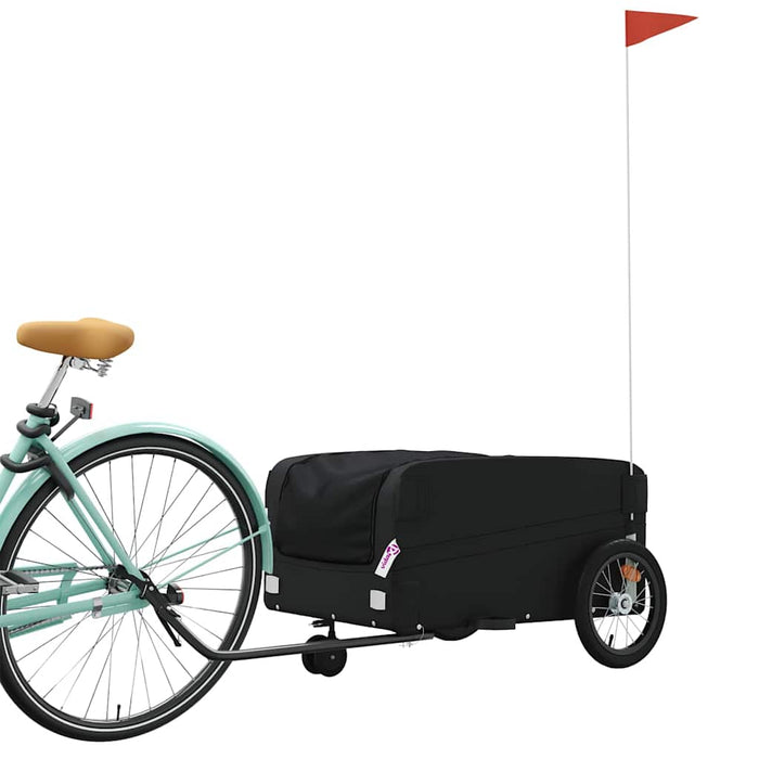 Remorcă pentru biciclete, negru, 45 kg, fier WALTI
