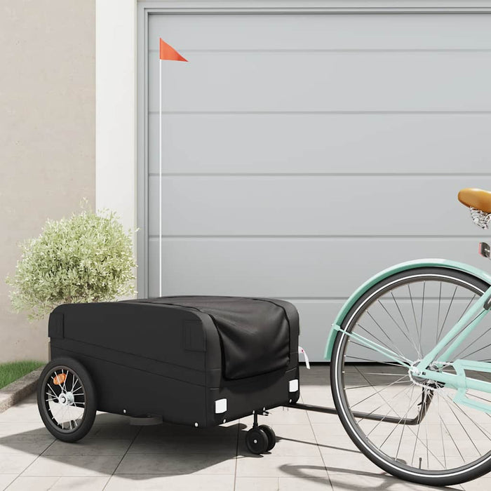 Remorcă pentru biciclete, negru, 45 kg, fier WALTI