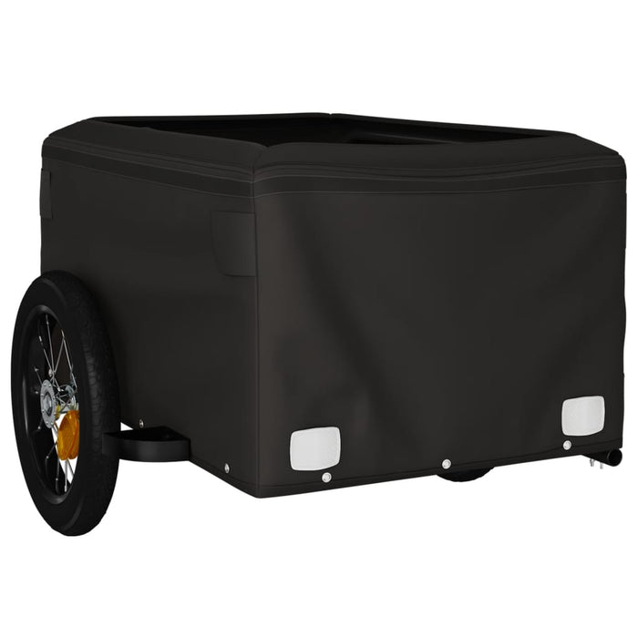 Remorcă pentru biciclete negru/portocaliu, 30 kg, fier WALTI