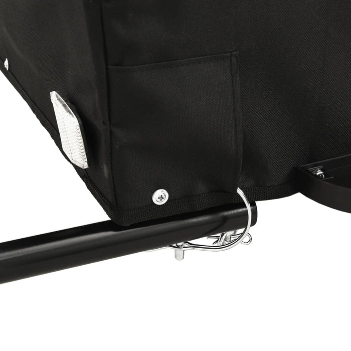 Remorcă pentru biciclete negru/portocaliu, 30 kg, fier WALTI