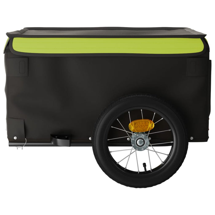 Remorcă pentru biciclete, negru și verde, 30 kg, fier - WALTI WALTI