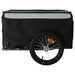 Remorcă pentru biciclete, negru și gri, 45 kg, fier - WALTI WALTI