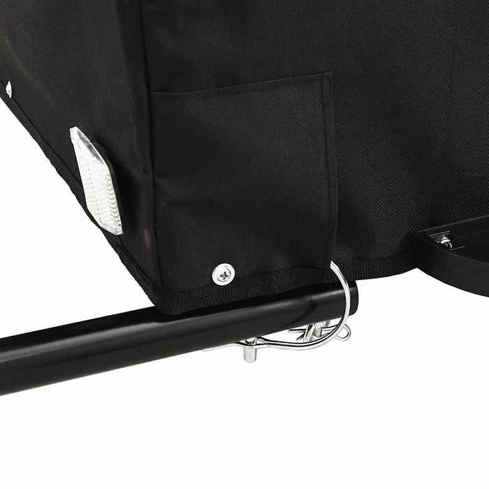 Remorcă pentru biciclete, negru și gri, 45 kg, fier - WALTI WALTI