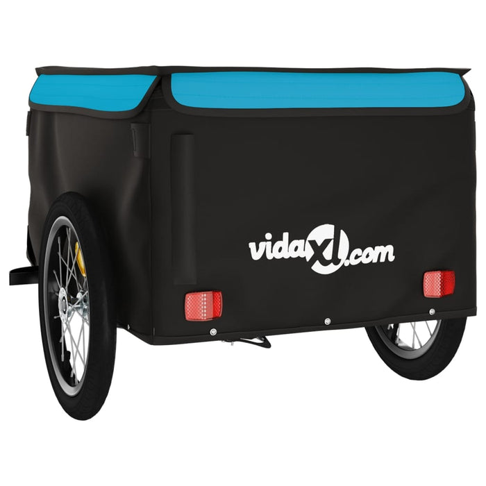 Remorcă pentru biciclete, negru și albastru, 45 kg, fier - WALTI WALTI