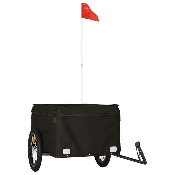 Remorcă pentru biciclete, negru, 45 kg, fier WALTI