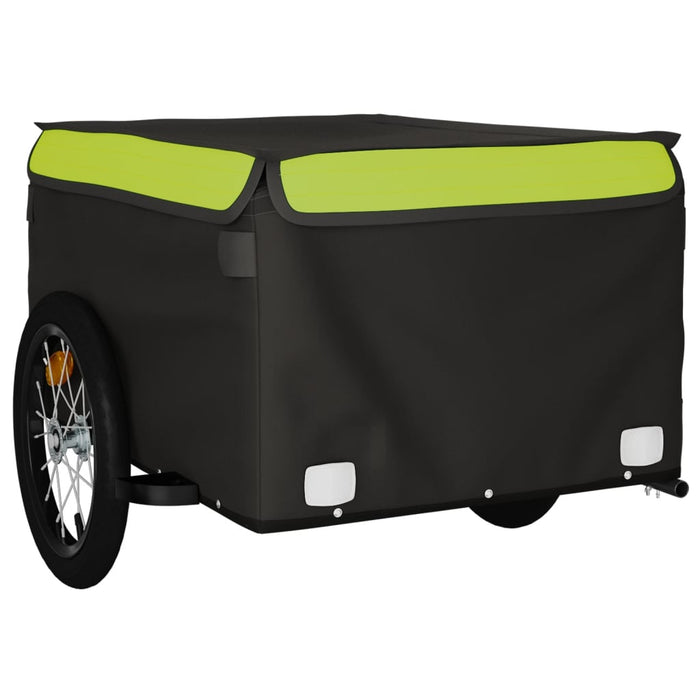 Remorcă pentru biciclete, negru și verde, 45 kg, fier - WALTI WALTI
