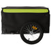 Remorcă pentru biciclete, negru și verde, 45 kg, fier - WALTI WALTI