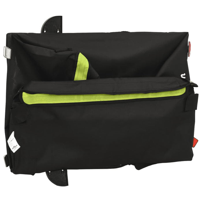 Remorcă pentru biciclete, negru și verde, 45 kg, fier - WALTI WALTI
