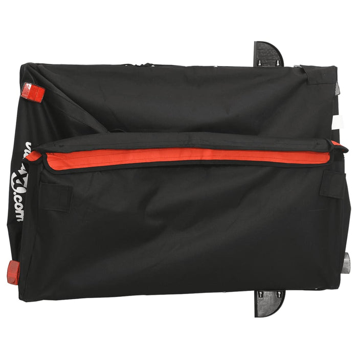 Remorcă pentru biciclete, negru și portocaliu, 45 kg, fier - WALTI WALTI