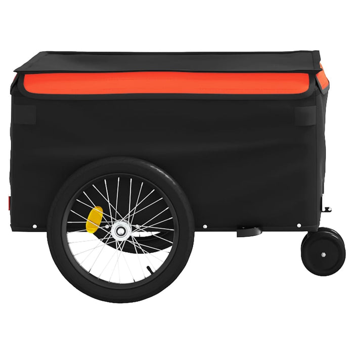 Remorcă pentru biciclete negru/portocaliu, 30 kg, fier - WALTI WALTI
