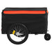 Remorcă pentru biciclete negru/portocaliu, 30 kg, fier - WALTI WALTI