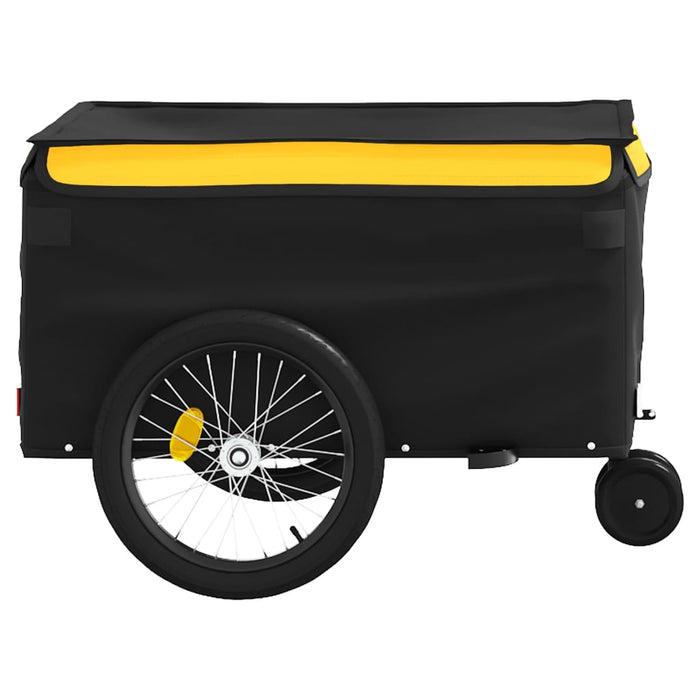 Remorcă pentru biciclete, negru și galben, 30 kg, fier - WALTI WALTI