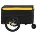 Remorcă pentru biciclete, negru și galben, 30 kg, fier - WALTI WALTI