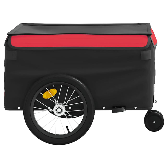 Remorcă pentru biciclete, negru și roșu, 45 kg, fier - WALTI WALTI