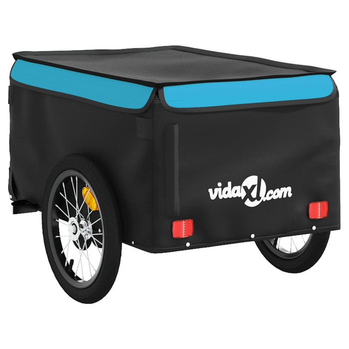 Remorcă pentru biciclete, negru și albastru, 45 kg, fier - WALTI WALTI