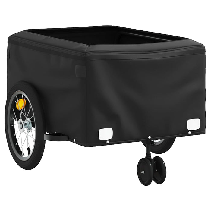 Remorcă pentru biciclete, negru și verde, 45 kg, fier - WALTI WALTI