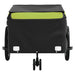 Remorcă pentru biciclete, negru și verde, 45 kg, fier - WALTI WALTI