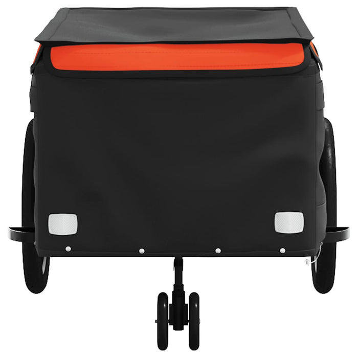 Remorcă pentru biciclete, negru și portocaliu, 45 kg, fier - WALTI WALTI