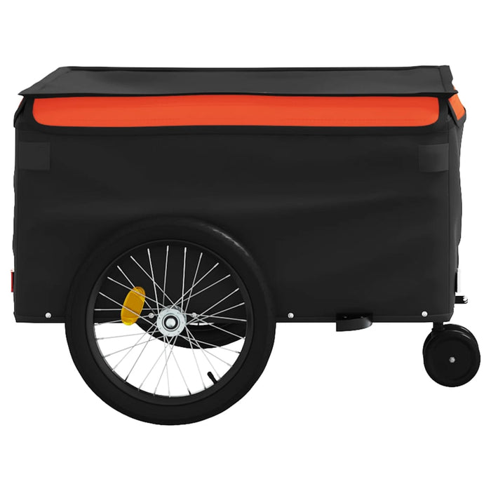Remorcă pentru biciclete, negru și portocaliu, 45 kg, fier - WALTI WALTI