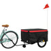 Remorcă pentru biciclete, negru și roșu, 45 kg, fier - WALTI WALTI