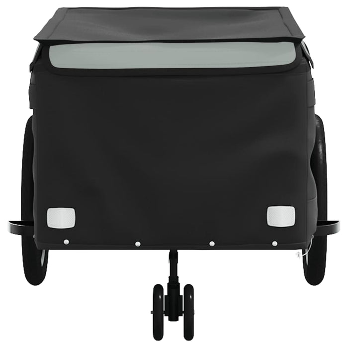 Remorcă pentru biciclete, negru și gri, 45 kg, fier WALTI
