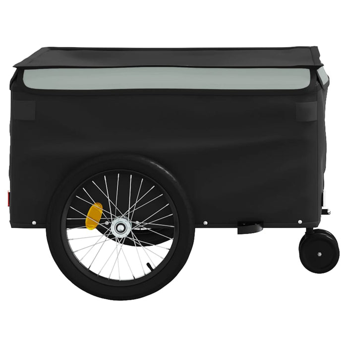 Remorcă pentru biciclete, negru și gri, 45 kg, fier WALTI