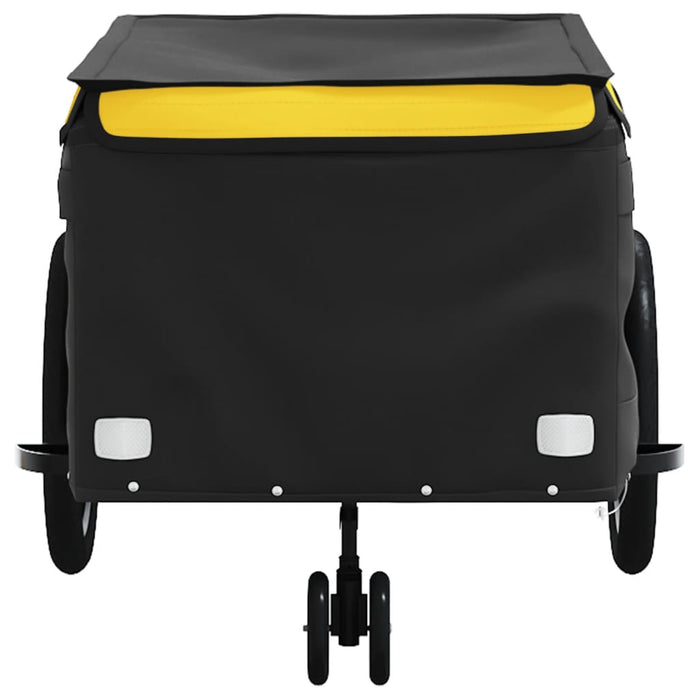Remorcă pentru biciclete, negru și galben, 45 kg, fier - WALTI WALTI