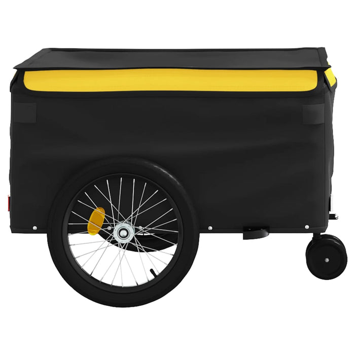 Remorcă pentru biciclete, negru și galben, 45 kg, fier - WALTI WALTI