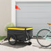 Remorcă pentru biciclete, negru și galben, 45 kg, fier - WALTI WALTI