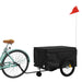 Remorcă pentru biciclete, negru, 45 kg, fier - WALTI WALTI