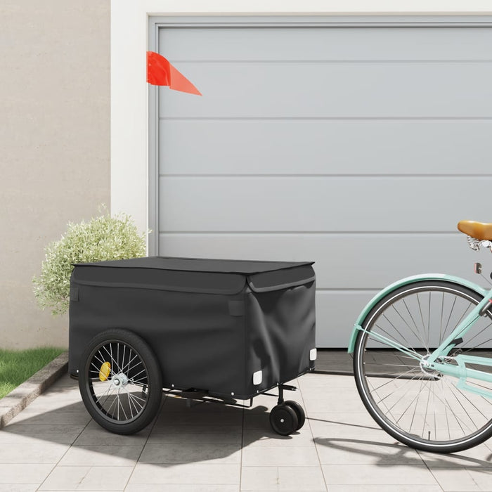 Remorcă pentru biciclete, negru, 45 kg, fier - WALTI WALTI
