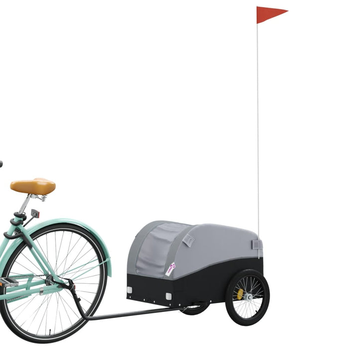 Remorcă pentru biciclete, negru și gri, 30 kg, fier - WALTI WALTI