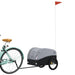 Remorcă pentru biciclete, negru și gri, 30 kg, fier - WALTI WALTI
