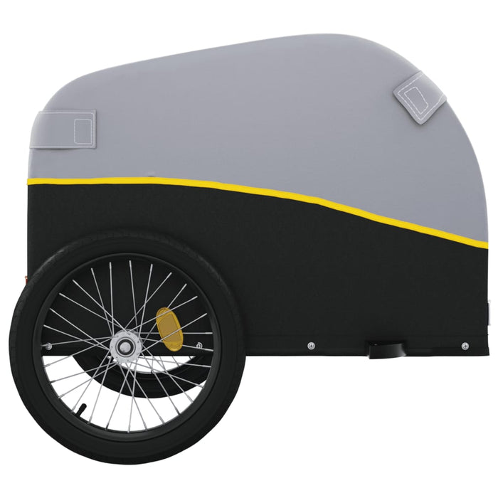 Remorcă pentru biciclete, negru și galben, 30 kg, fier - WALTI WALTI