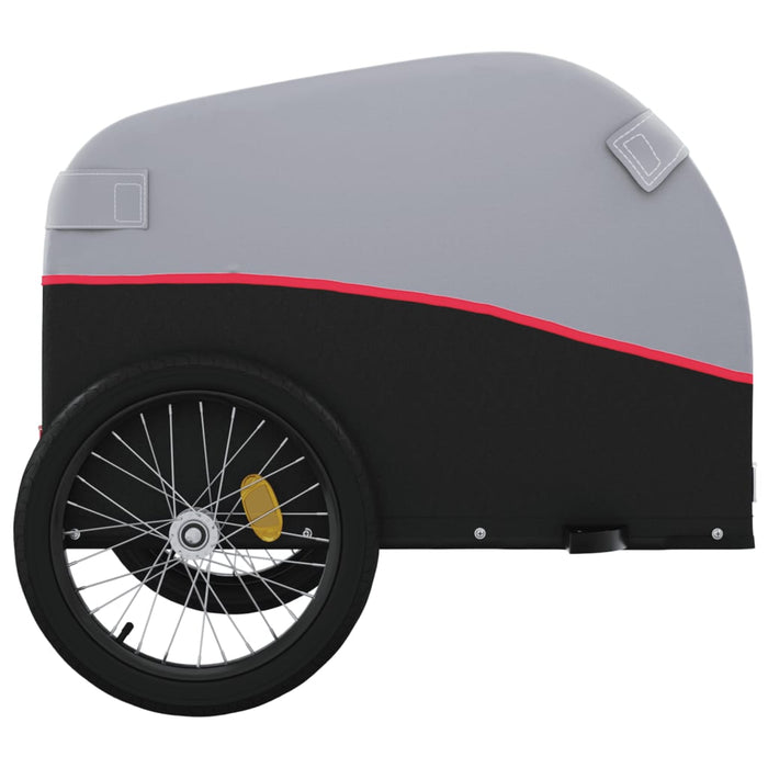 Remorcă pentru biciclete, negru și roșu, 45 kg, fier - WALTI WALTI