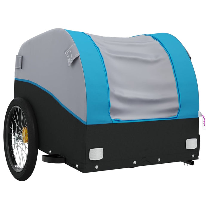 Remorcă pentru biciclete, negru și albastru, 45 kg, fier - WALTI WALTI