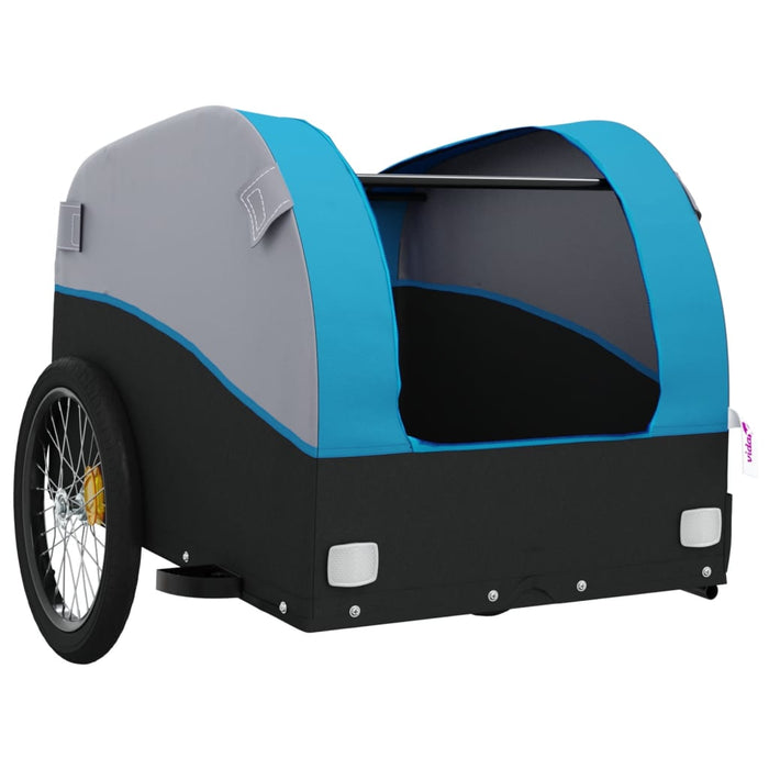 Remorcă pentru biciclete, negru și albastru, 45 kg, fier - WALTI WALTI